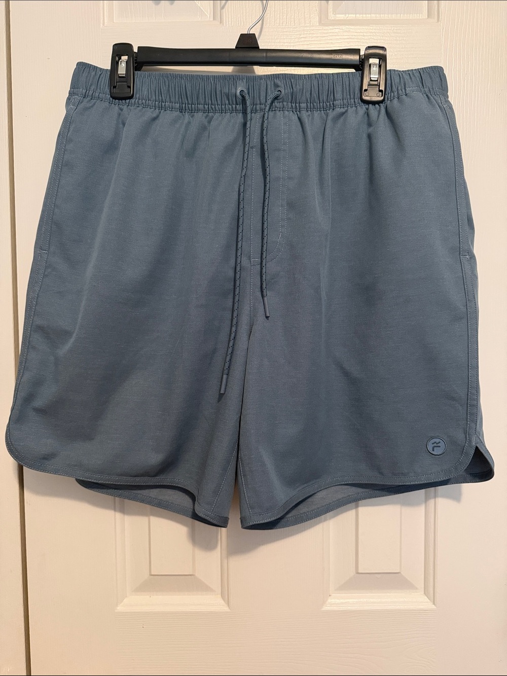 Free Fly Apparel Men's Athletic Shorts - Dusty Blue